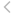 Chevron retour arrière